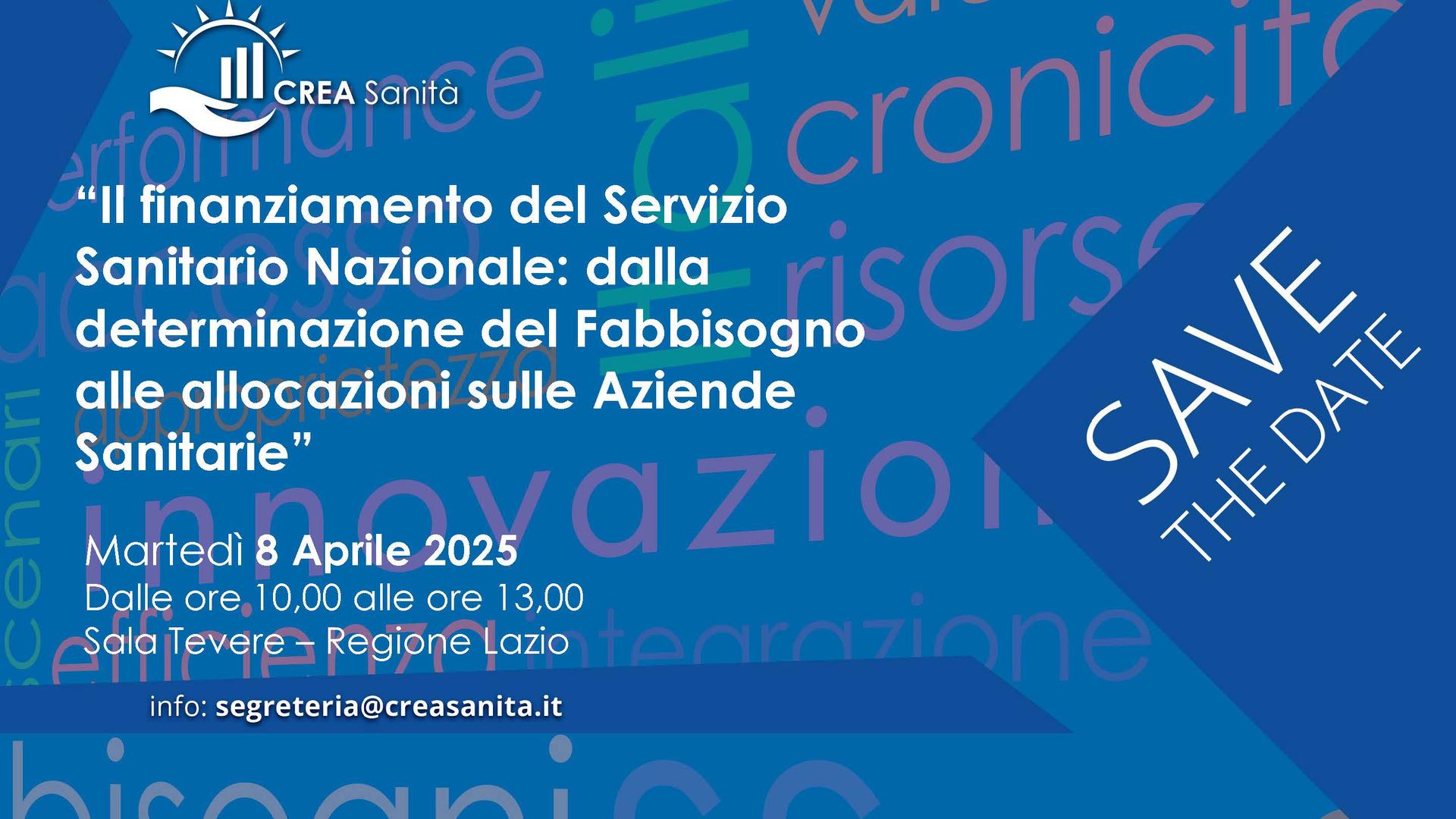 Il finanziamento del Servizio Sanitario Nazionale: dalla determinazione del Fabbisogno alle allocazioni sulle Aziende Sanitarie